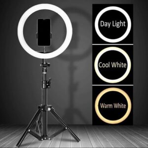 10" Ring Light Dimmable LED Studio Light for TikTok Live