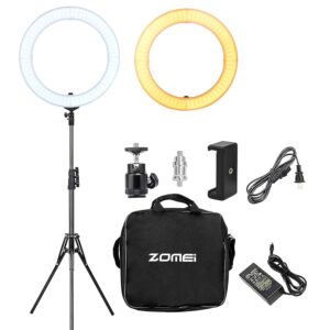 Premium Dimmable Selfie LED with 22-inch ring light Magic