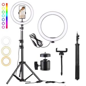 Unlock Pro Content with 12 Inch Ring Light & Pro Photo Stand