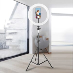 12-Inch LED Ring Light for TikTok Instagram & YouTube Videos