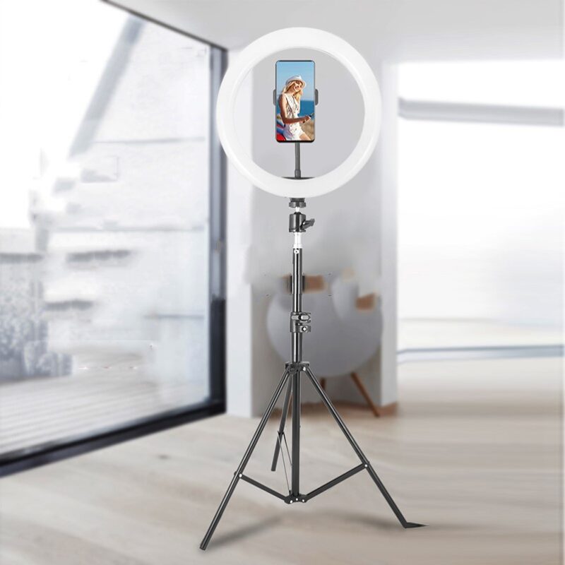 12-Inch LED Ring Light for TikTok Instagram & YouTube Videos