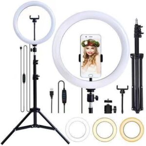 22 inch ring light for TikTokers, YouTubers & Makeup Artists