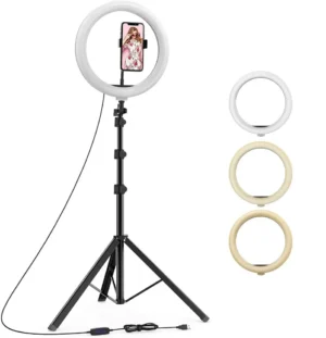 24-inch ring light with microphone: the best vloggers' light