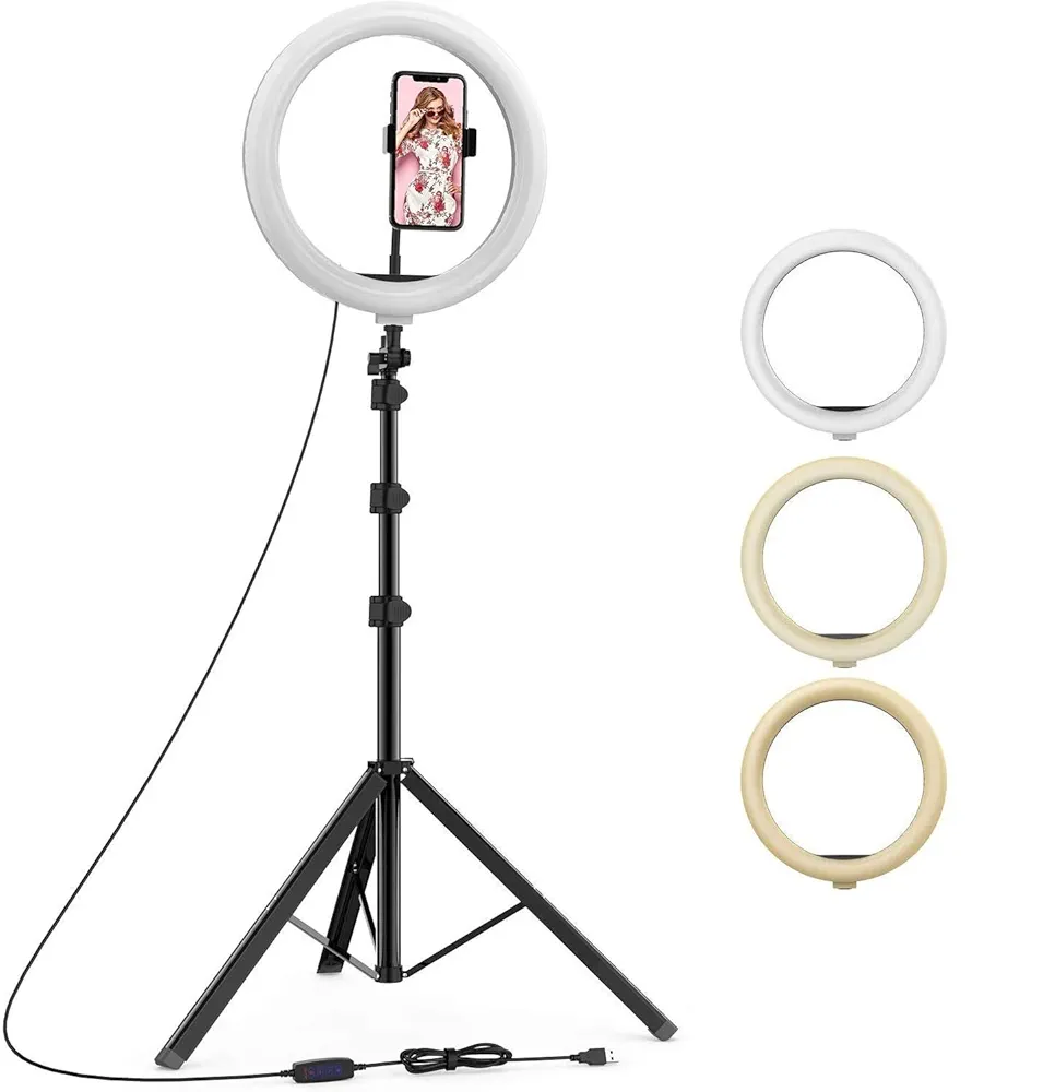 24-inch ring light with microphone: the best vloggers' light