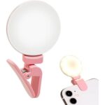 Small Portable Ring Light – Battery Powered LED Dimmable Light