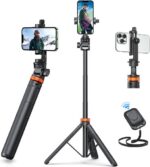 Tripod stand for phone for TikTok, YouTube, Makeup & Photos!